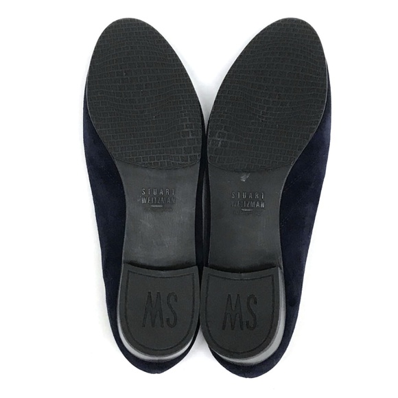 ❌❌SOLD❌❌ STUART WEITZMAN Quilted BLUE Loafer 5.5 - Picture 8 of 8